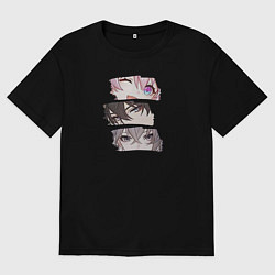 Мужская футболка оверсайз Любимые персонажи Honkai