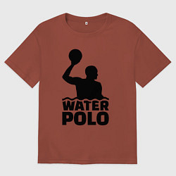 Мужская футболка оверсайз Водное поло