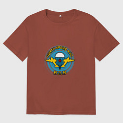 Мужская футболка оверсайз ВДВ символ