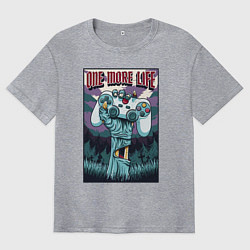 Мужская футболка оверсайз One more life