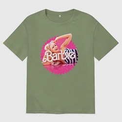 Мужская футболка оверсайз Марго Робби Барби