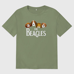 Мужская футболка оверсайз Бигли