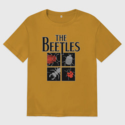 Мужская футболка оверсайз Beetles
