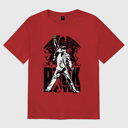 Мужская футболка оверсайз Queen rock you