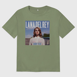 Мужская футболка оверсайз Лего Лана дель Рей