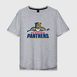 Мужская футболка оверсайз Florida panthers - hockey team