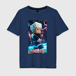 Мужская футболка оверсайз Roblox game avatar