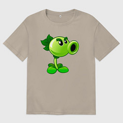 Мужская футболка оверсайз Повторитель горохострел