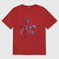 Мужская футболка оверсайз Майя Borderlands