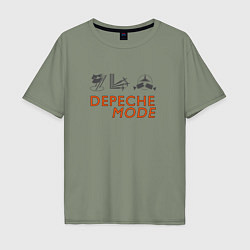 Мужская футболка оверсайз Depoeche Mode - Celebration