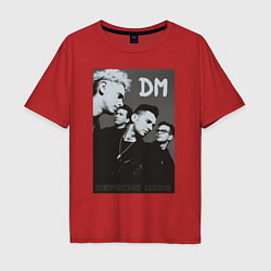 Мужская футболка оверсайз Depeche Mode 90 Violator
