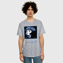 Футболка оверсайз мужская Берсерк: Юная ведьма Ширке, цвет: меланж — фото 2