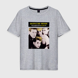 Мужская футболка оверсайз Depeche Mode - The Singles 81-85