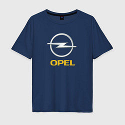 Мужская футболка оверсайз Opel sport auto