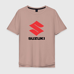 Мужская футболка оверсайз Suzuki sport auto