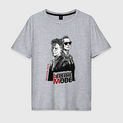 Мужская футболка оверсайз Depeche Mode - Memento Mori in Mexico