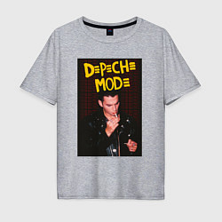 Мужская футболка оверсайз Depeche Mode Dave
