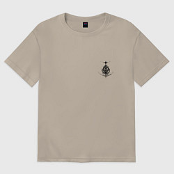 Мужская футболка оверсайз Знак из Elden Ring - мини