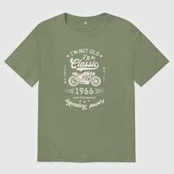 Футболка оверсайз мужская Классика 1966, цвет: авокадо