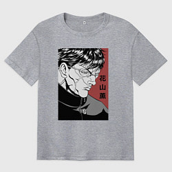 Мужская футболка оверсайз Ханаяма