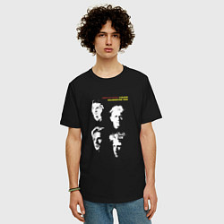 Футболка оверсайз мужская Depeche Mode - Black celebration tour, цвет: черный — фото 2