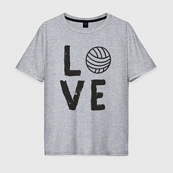 Мужская футболка оверсайз Lover volleyball