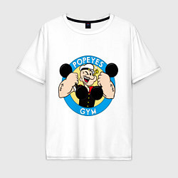 Мужская футболка оверсайз Popeye GYM