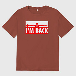 Мужская футболка оверсайз Возвращение Джордана