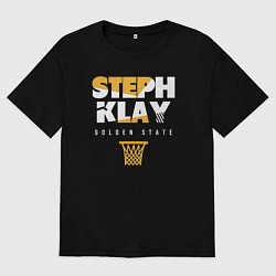 Мужская футболка оверсайз Steph and Klay