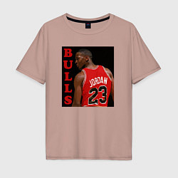 Мужская футболка оверсайз Bulls Jordan