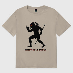 Мужская футболка оверсайз Космический охотник