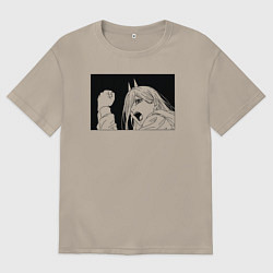 Мужская футболка оверсайз Пауэр аниме человек бензопила