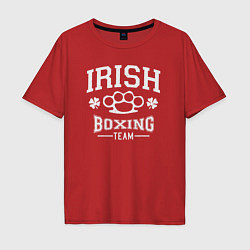 Мужская футболка оверсайз Ирландский бокс