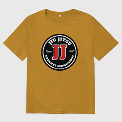 Мужская футболка оверсайз Гурман джиу-джитсу