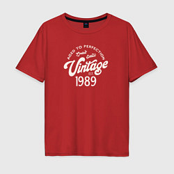 Мужская футболка оверсайз 1989 год - выдержанный до совершенства