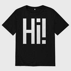 Мужская футболка оверсайз Hi