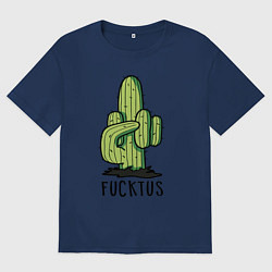 Мужская футболка оверсайз Fucktus