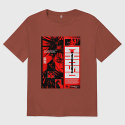 Мужская футболка оверсайз Взгляд Чосо - Магическая битва