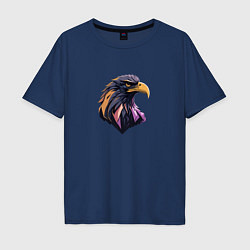 Мужская футболка оверсайз Иллюстрация орла