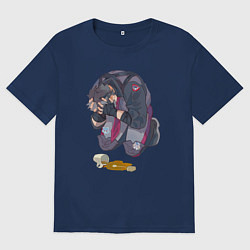 Мужская футболка оверсайз Oh no, my tea - Wriothesley