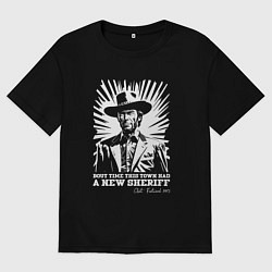 Мужская футболка оверсайз Иствуд кино вестерн