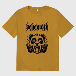 Мужская футболка оверсайз Behemoth - rock panda