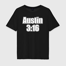 Мужская футболка оверсайз Стив Остин Austin 3:16