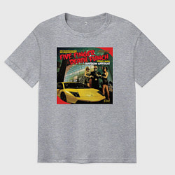 Мужская футболка оверсайз Five finger death punch - American capitalist