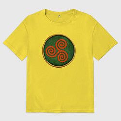 Футболка оверсайз мужская Кельты Rome: Total War, цвет: желтый