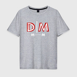 Мужская футболка оверсайз Depeche Mode - Memento Mori logo new