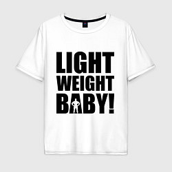 Мужская футболка оверсайз Light weight baby