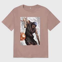 Мужская футболка оверсайз Баскетбол Куроко Дайки Аоминэ