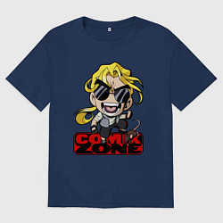 Мужская футболка оверсайз Comix zone - anime style