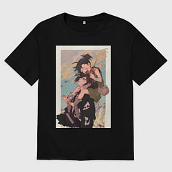 Мужская футболка оверсайз Хяккимару Дороро воин